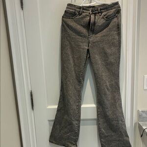 R Jeans Stylish Gray Flare Women's Jeans⭐️